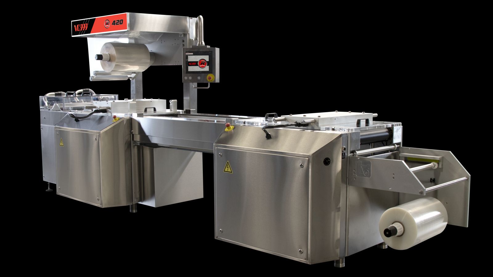 Vacuum MAP and skin packaging machine