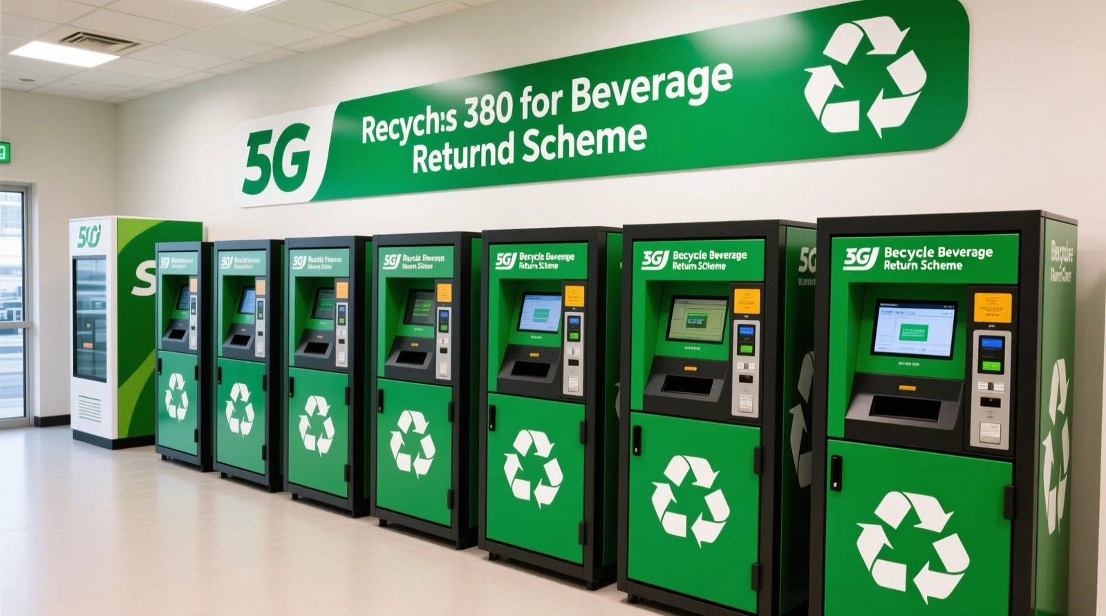 SG Recycle Launches 380 Machines for Beverage Return Scheme