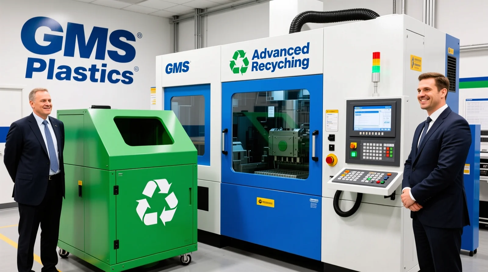 GMS Plastics Unveils Advanced Recycling Machine