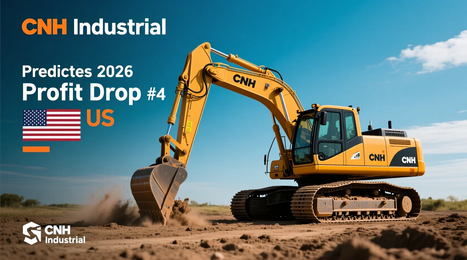 CNH Industrial Predicts 2026 Profit Drop Amid Weak US Demand