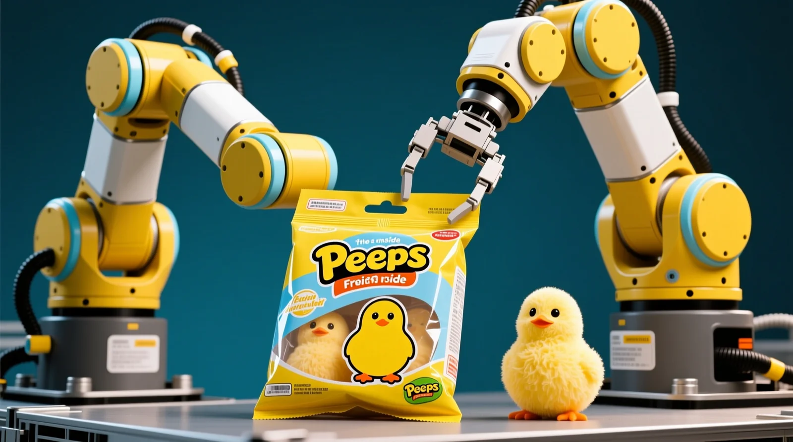 How Robots Keep Peeps Fresh Inside the Package