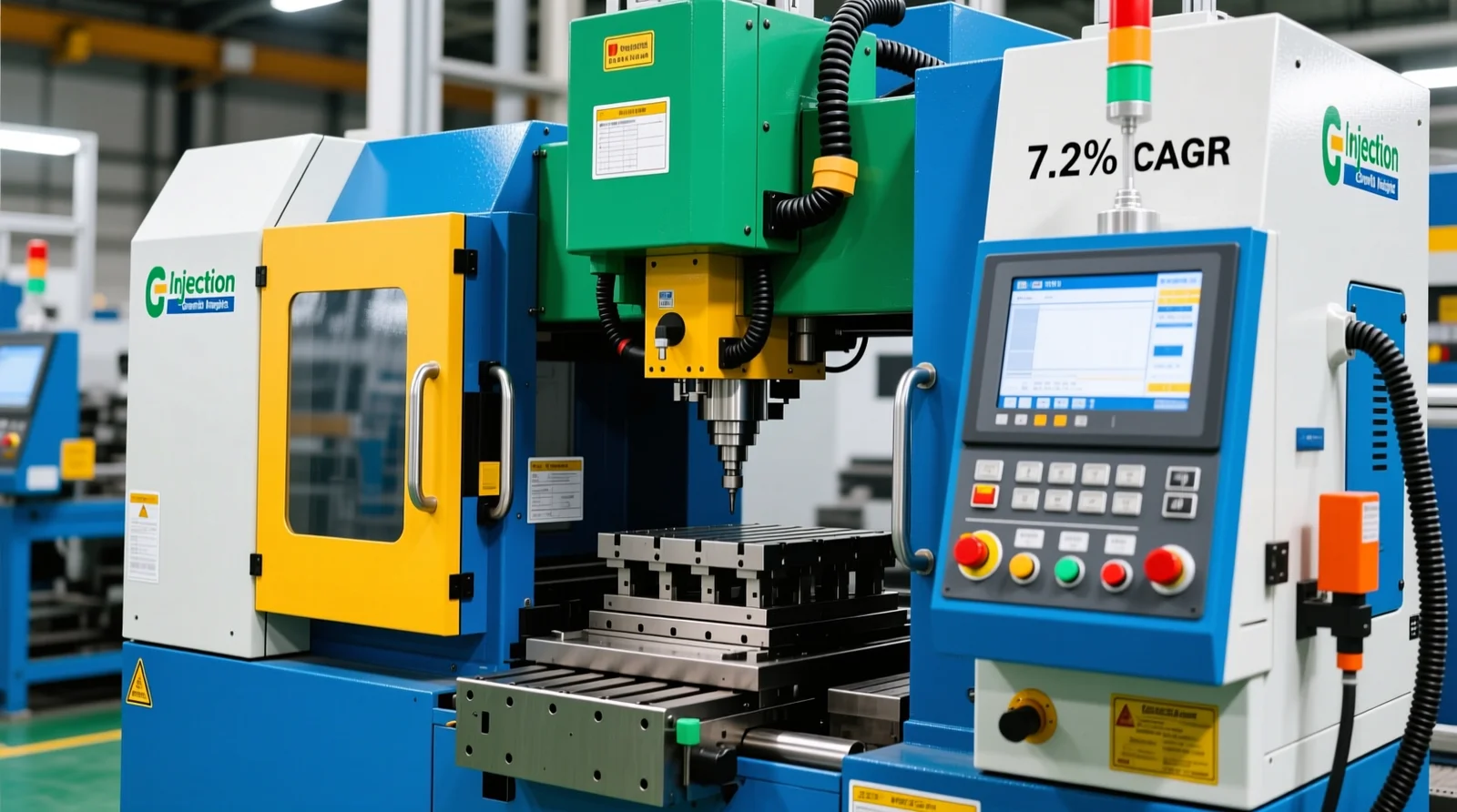 Electric Injection Molding Machines: 7.2% CAGR Growth Insights