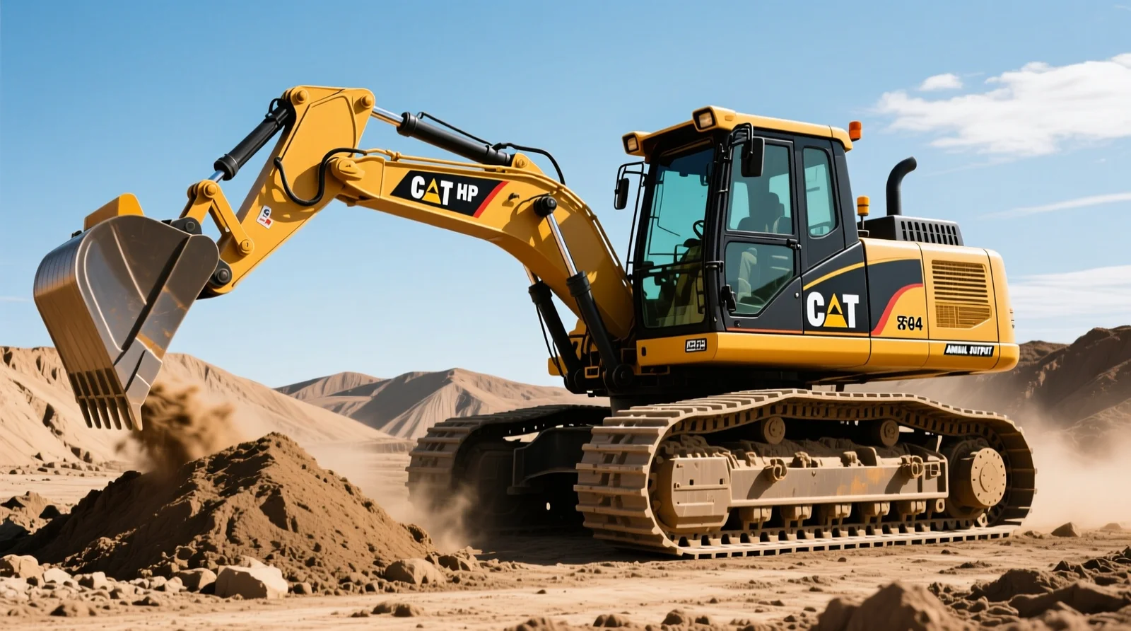 824-HP Cat Mining Shovel Increases Annual Output