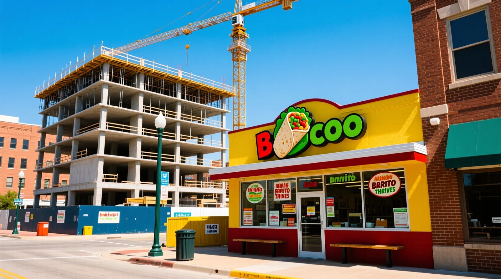 Moocho Burrito Thrives Amid Downtown Tyler Construction