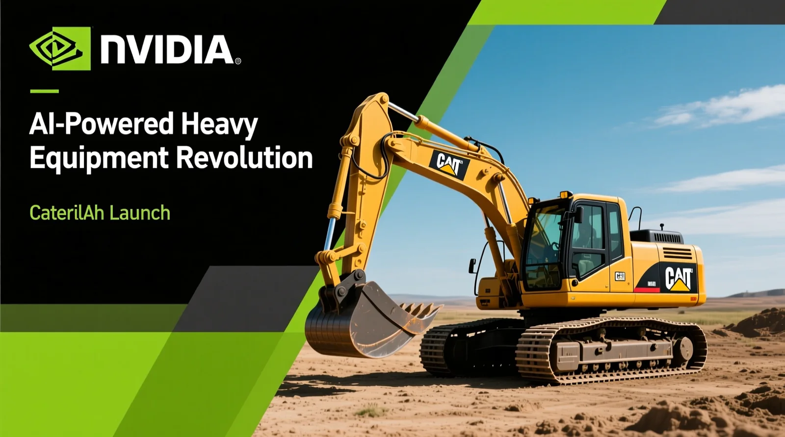 NVIDIA and Caterpillar Launch AI-Powered Heavy Equipment Revolution