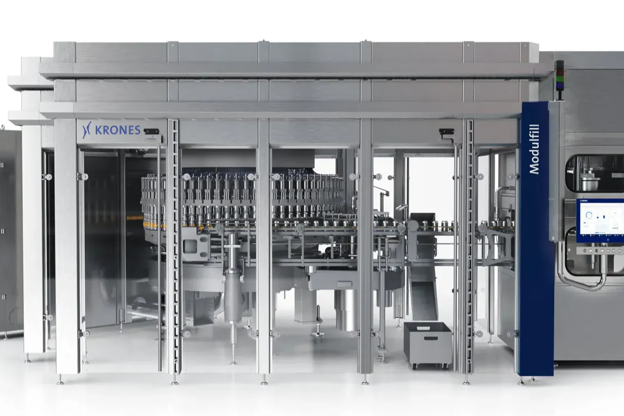 Krones Modulfill rotary filling machine for beverage bottles