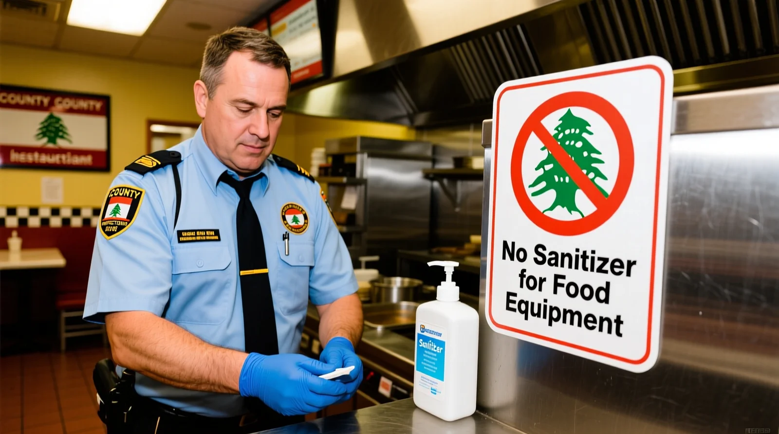 Lebanon County Restaurant Inspections: No Sanitizer for Food Equipment