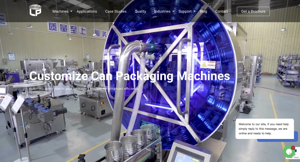 Levapack can filling and seaming machinery