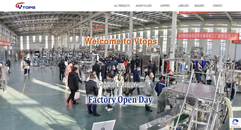 VTOPS powder filling and packaging machinery