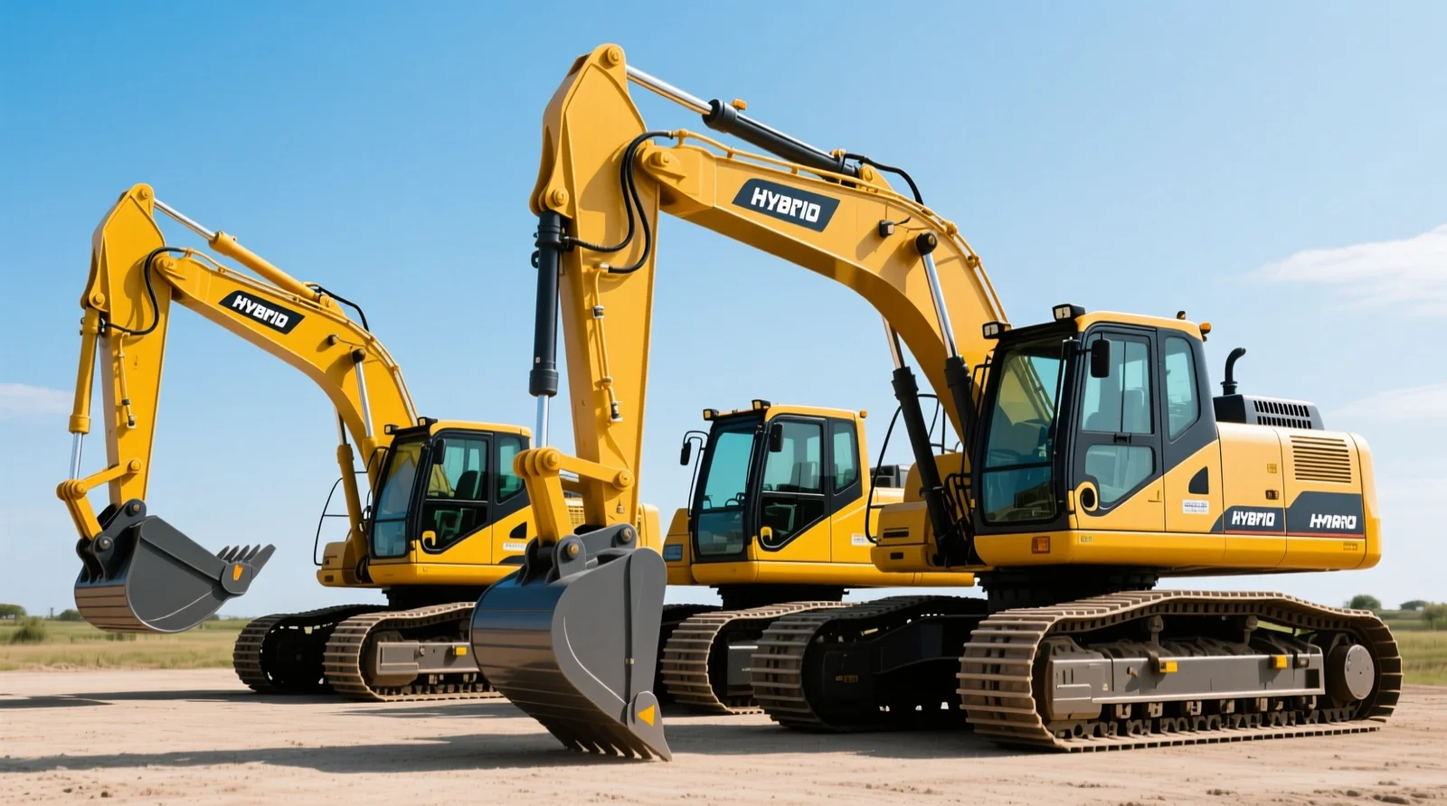 Comparison of Hybrid Heavy Machinery Models