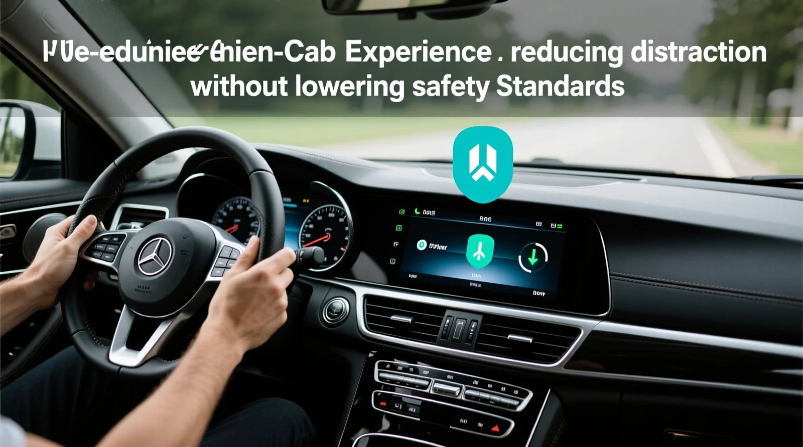 Voice-enabled in-cab experience: reducing distraction without lowering safety standards