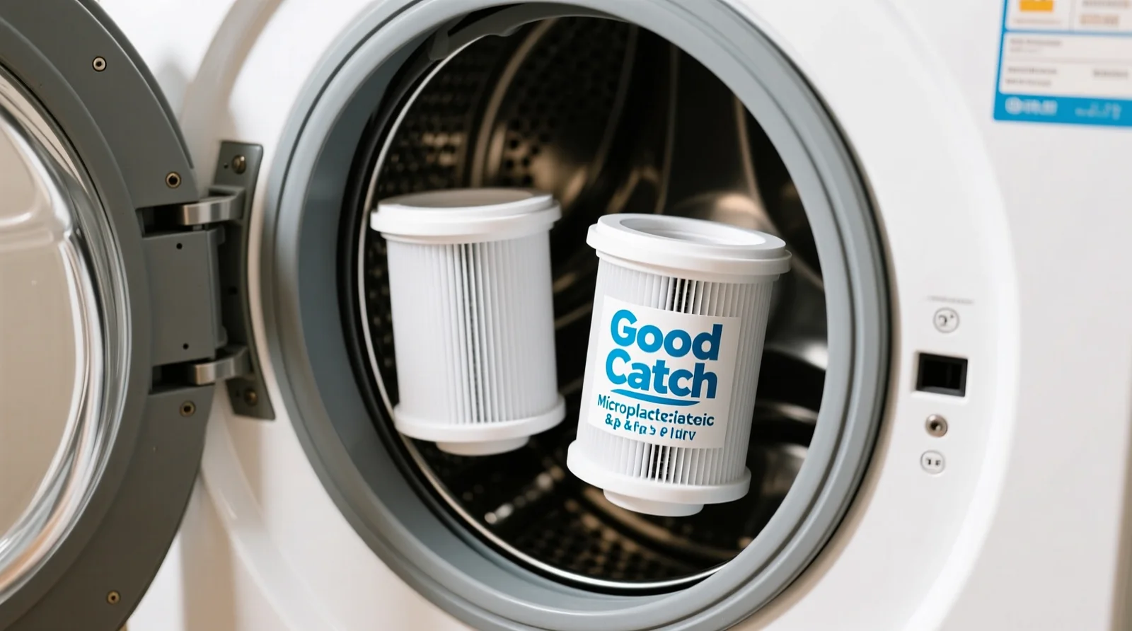 At a Glance: Washing Machine Microplastic Filters & the Good Catch