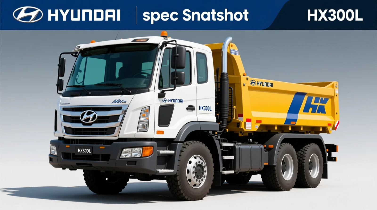 Hyundai HX300L specifications (spec snapshot)