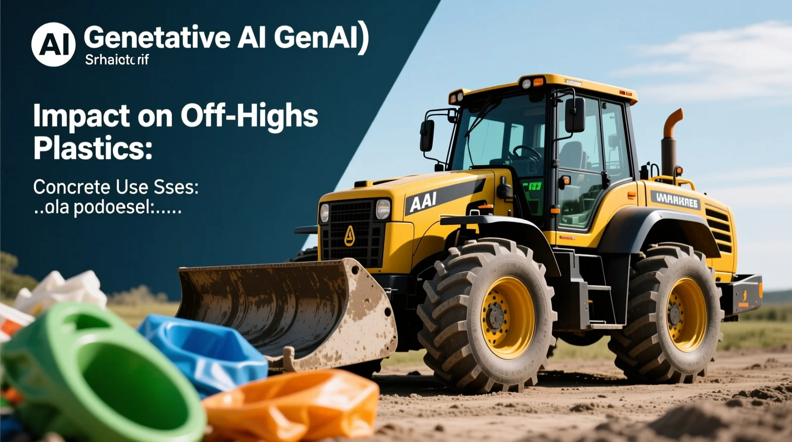 AI and Generative AI (GenAI) Impact on Off-Highway Plastics: Concrete Use Cases