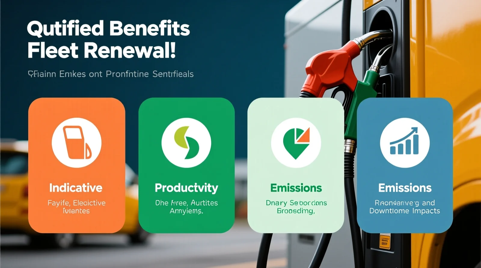 Quantified benefits of fleet renewal: indicative fuel, productivity, emissions, and downtime impacts