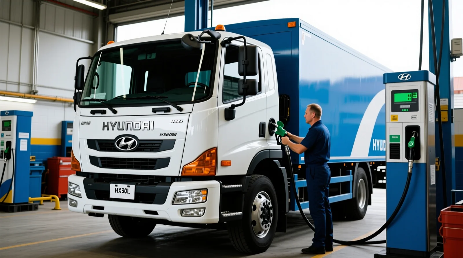 Hyundai HX300L fuel consumption and maintenance