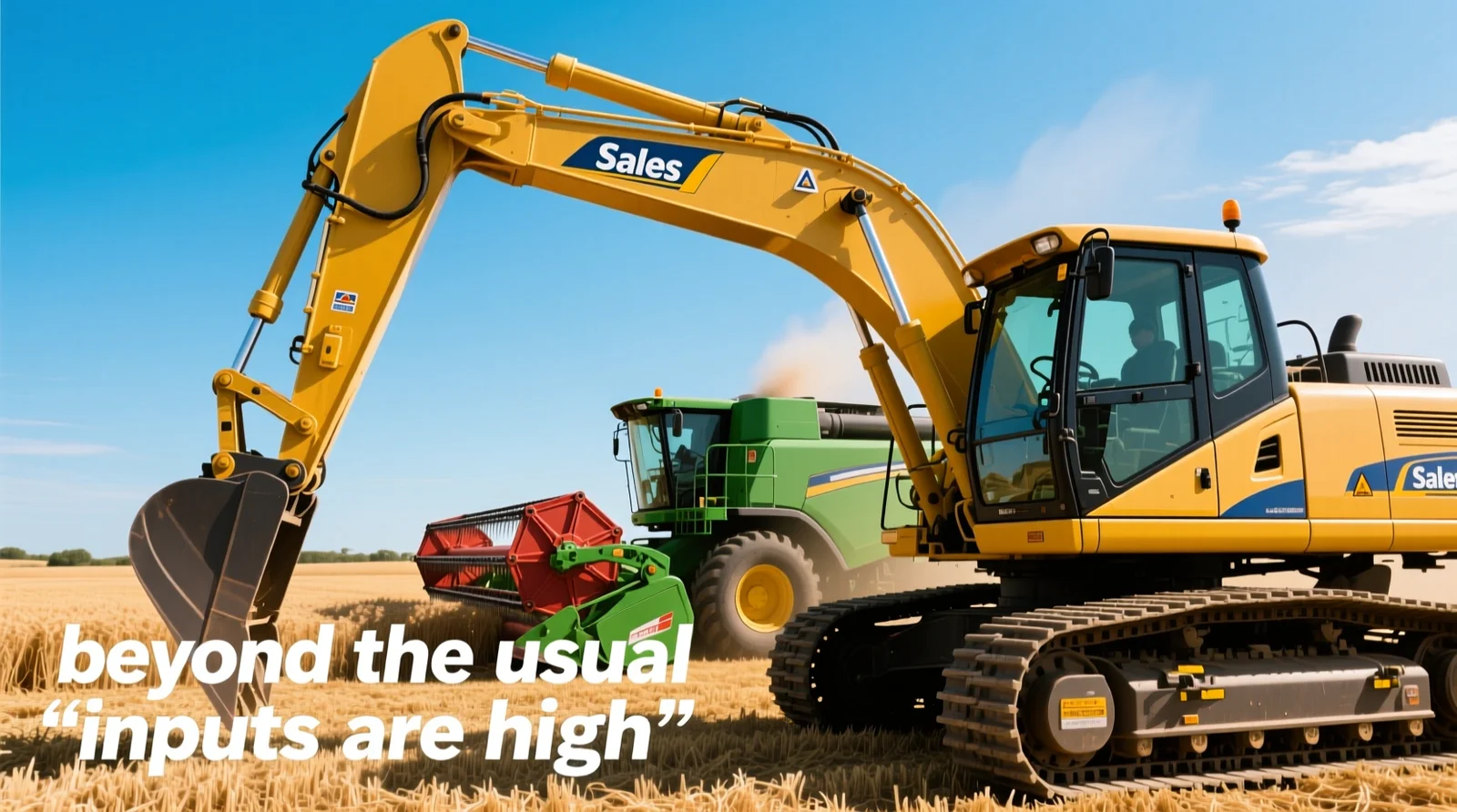 How low commodity prices are hitting farm equipment sales (beyond the usual “inputs are high” narrative)