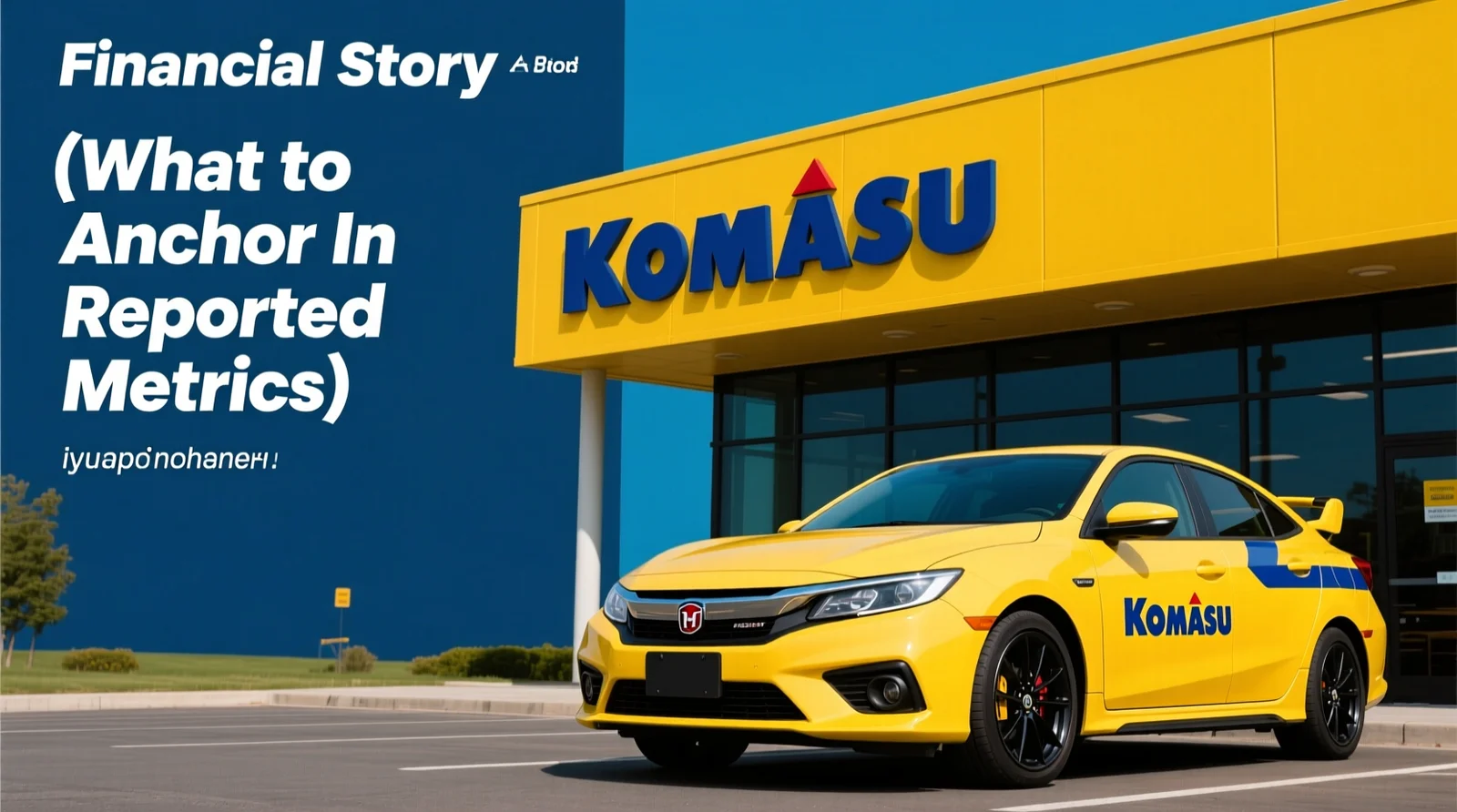 How This Fits Komatsu&rsquo;s Financial Story (What to Anchor in Reported Metrics)