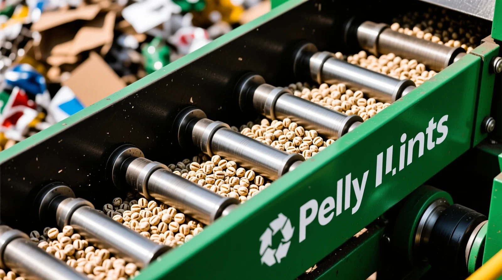Recycling Line Process Detail (From Scrap to Pellets)