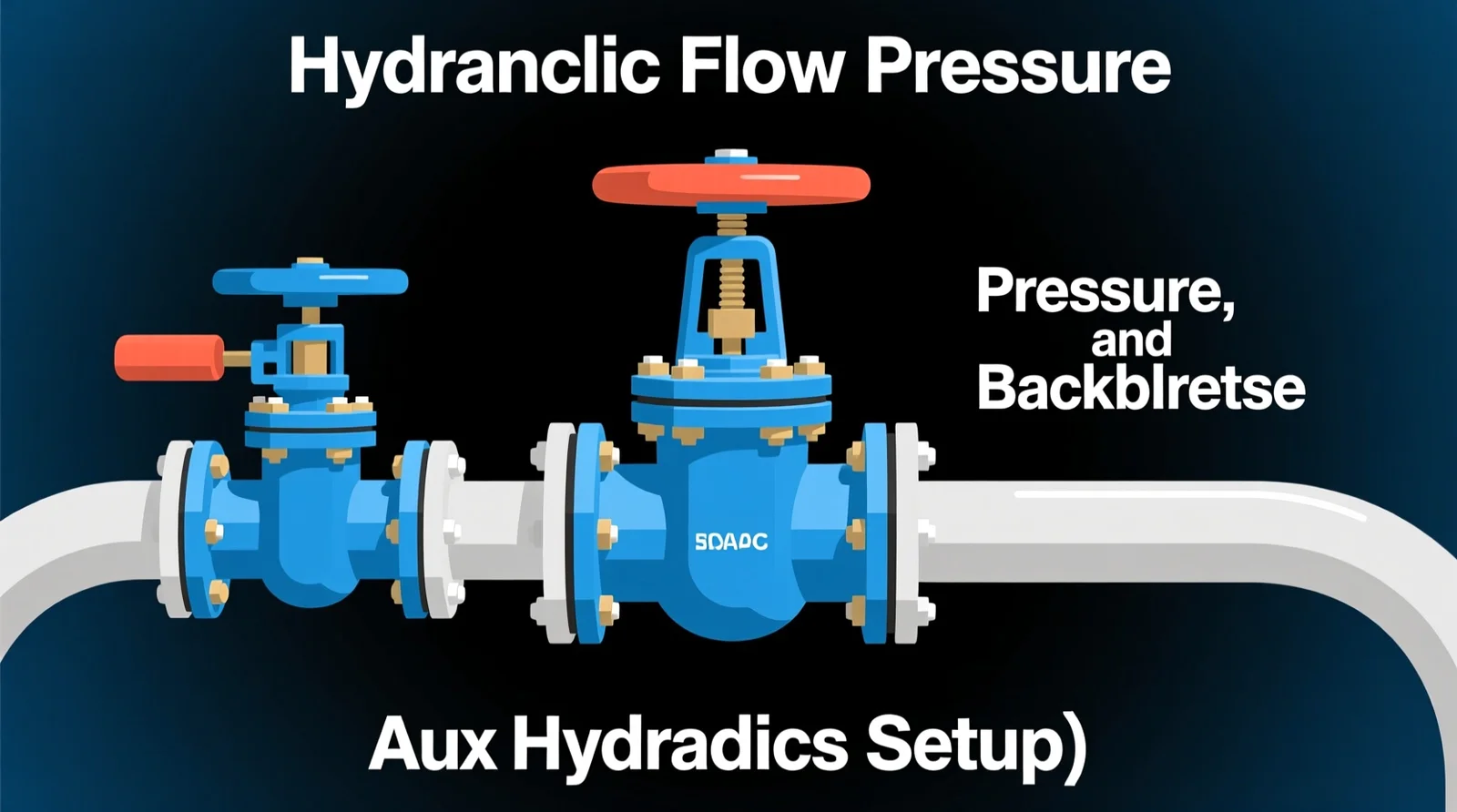 Hydraulic Flow, Pressure, and Backpressure (Aux Hydraulics Setup)