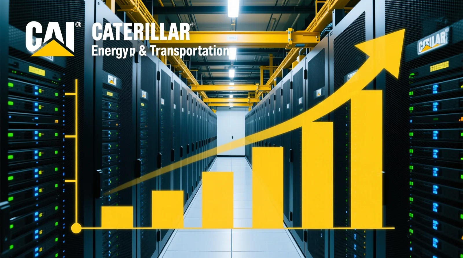 AI data center infrastructure drives Caterpillar Energy & Transportation growth
