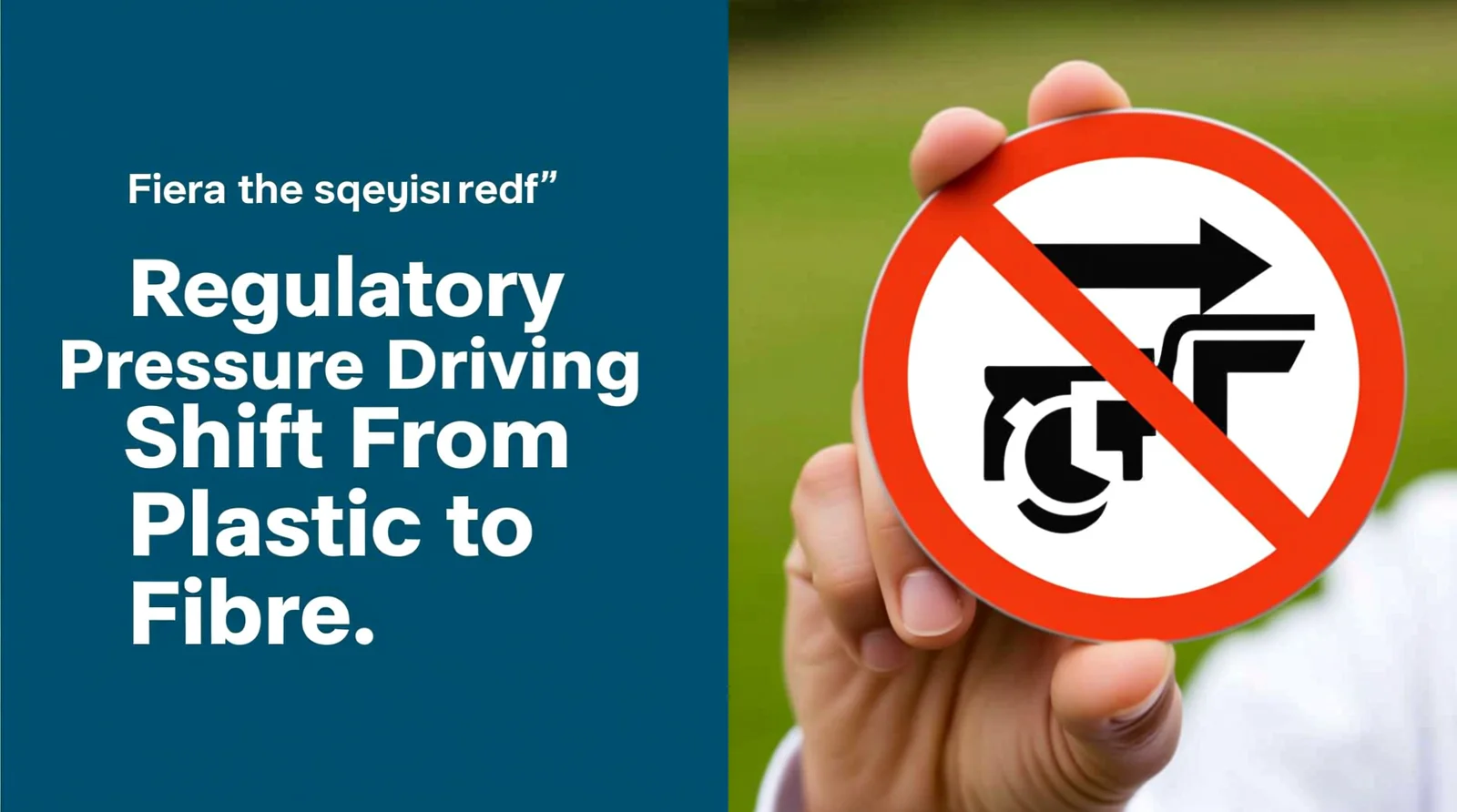 Regulatory Pressure Driving the Shift From Plastic to Fibre