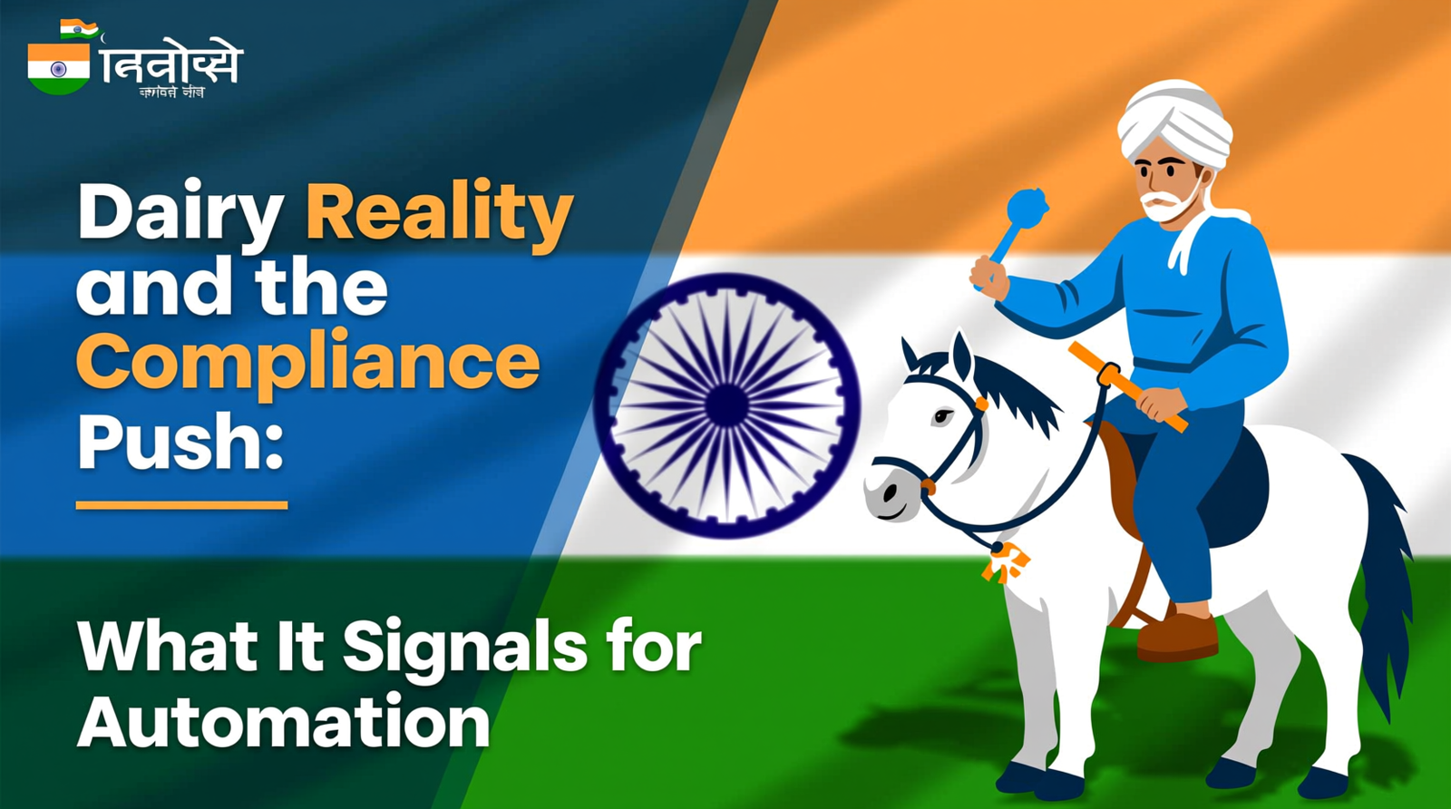 India’s Dairy Reality and the Compliance Push: What It Signals for Automation