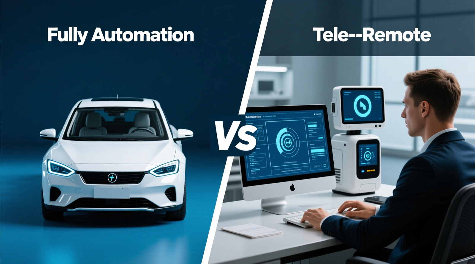 Levels of Automation: Fully Autonomous vs Operator-Assist vs Tele-Remote