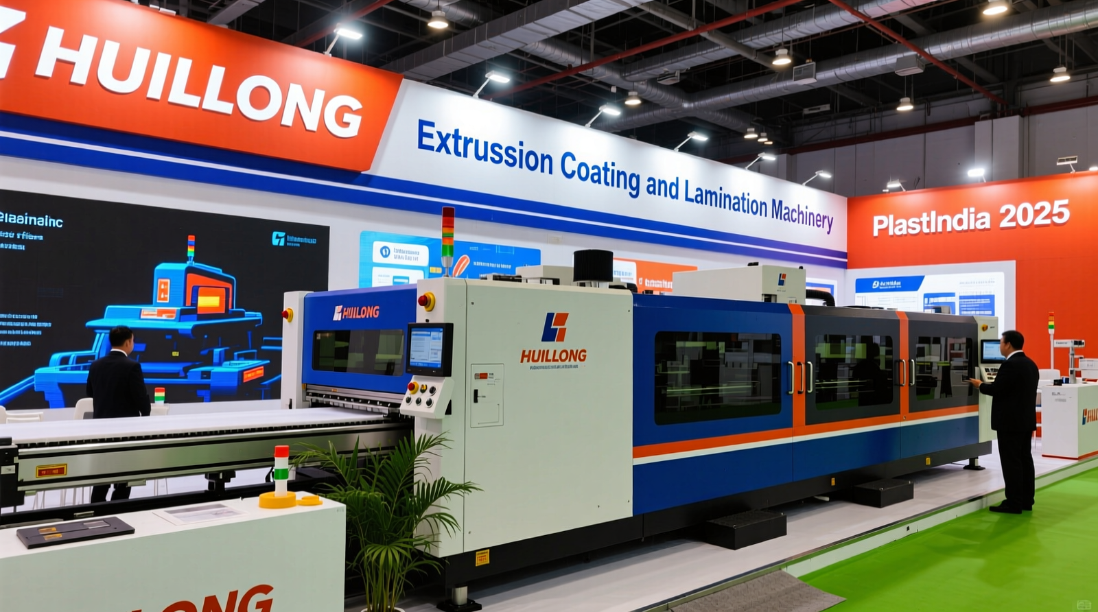Introduction: Huilong Extrusion Coating and Lamination Machinery at PlastIndia 2026
