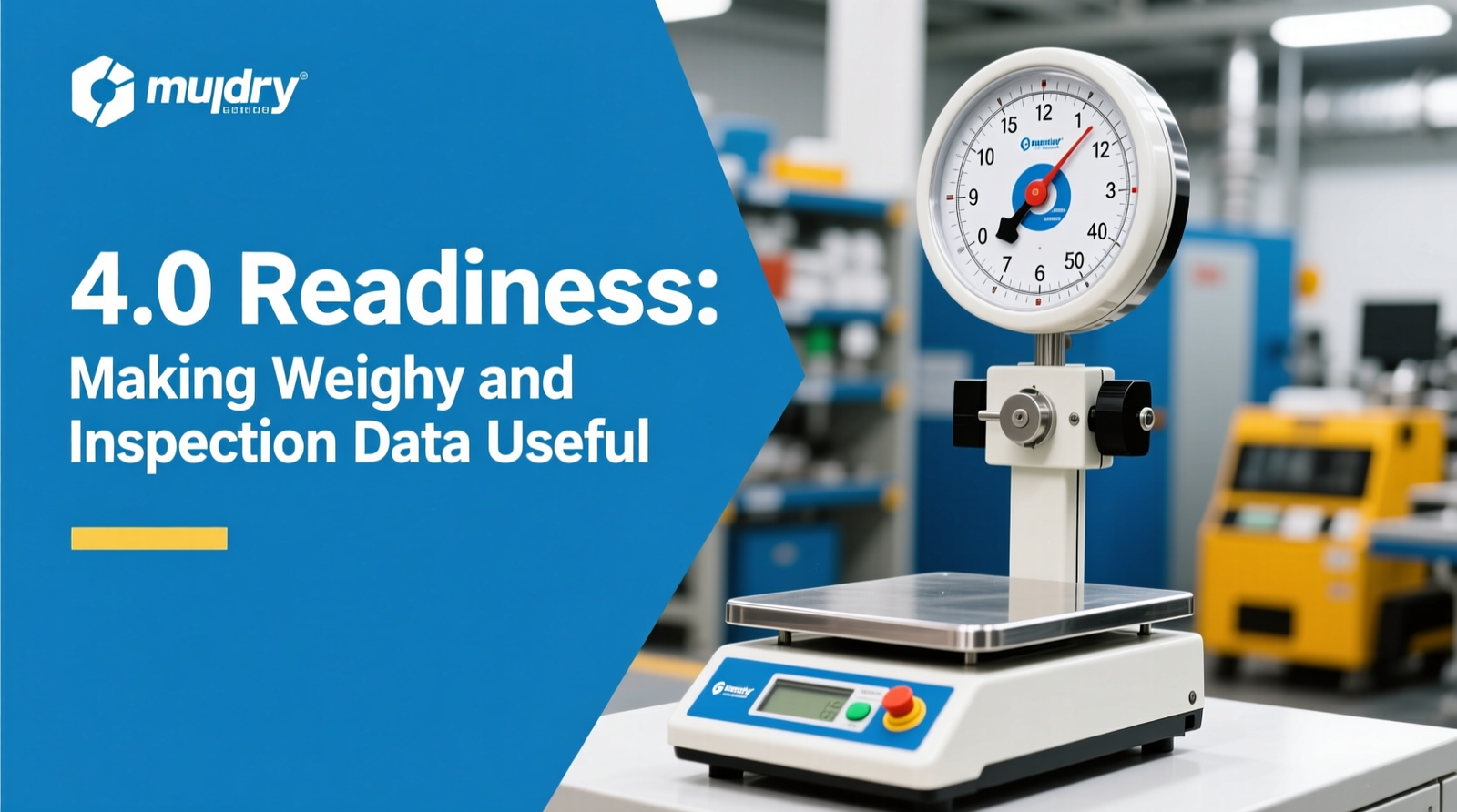 Industry 4.0 Readiness: Making Weighing and Inspection Data Useful