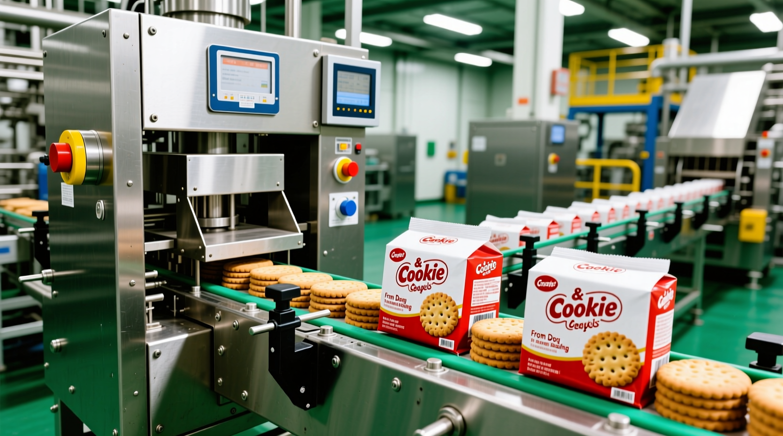 Industrial Biscuit & Cookie Line Process: From Dosing to Packaging