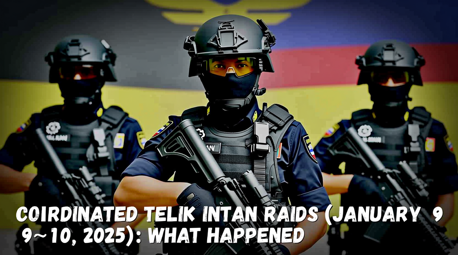 Coordinated Teluk Intan Raids (January 9–10, 2025): What Happened