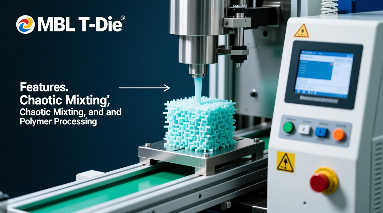 Key Technical Features: MBL T-Die, Chaotic Mixing, and Polymer Processing