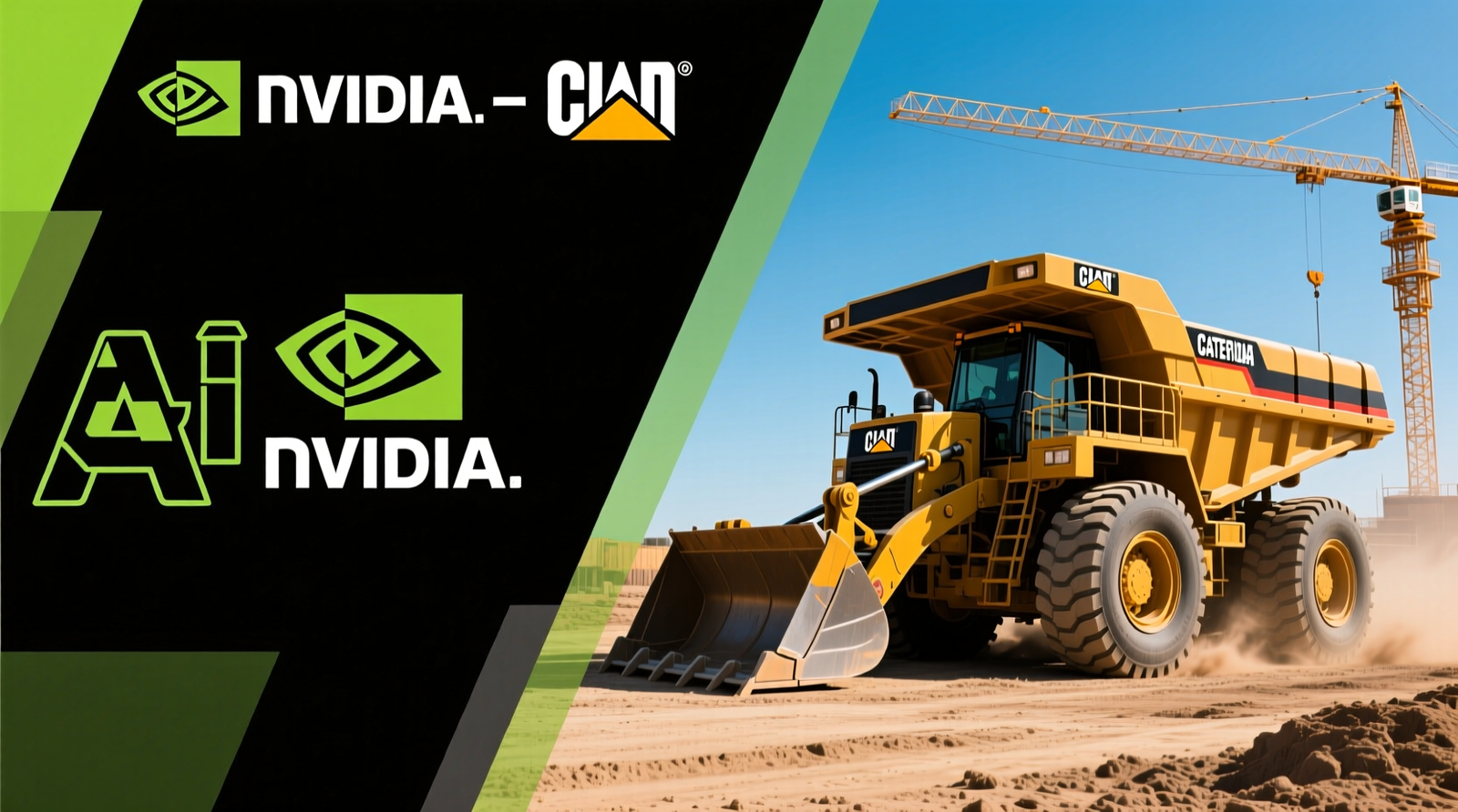 NVIDIA–Caterpillar Partnership for Edge AI in Construction and Mining