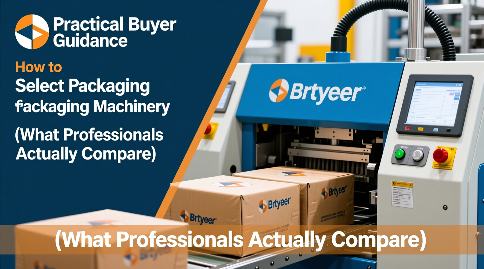 Practical Buyer Guidance: How to Select Packaging Machinery (What Professionals Actually Compare)