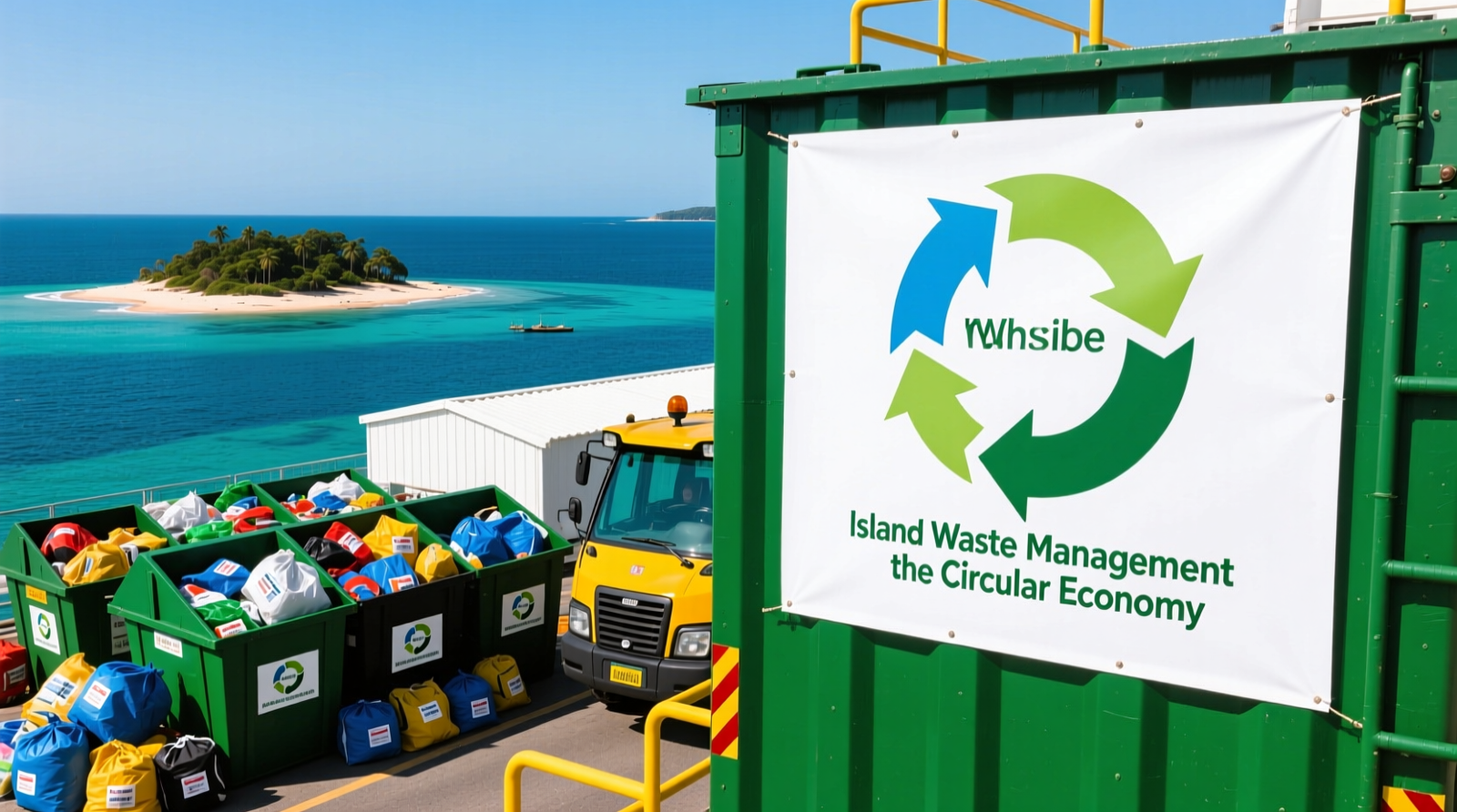 Island Waste Management and the Circular Economy: Visible, Public-Facing Production