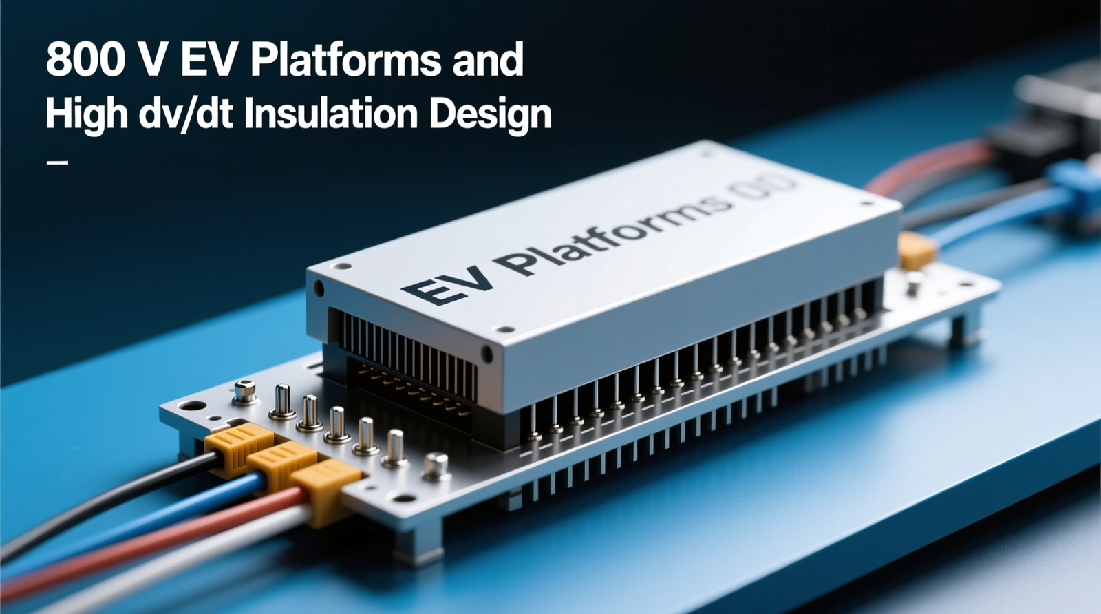 800 V EV Platforms and High dv/dt Insulation Design