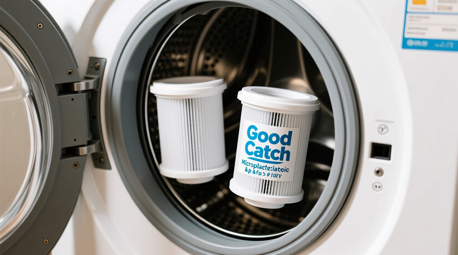 At a Glance: Washing Machine Microplastic Filters & the Good Catch
