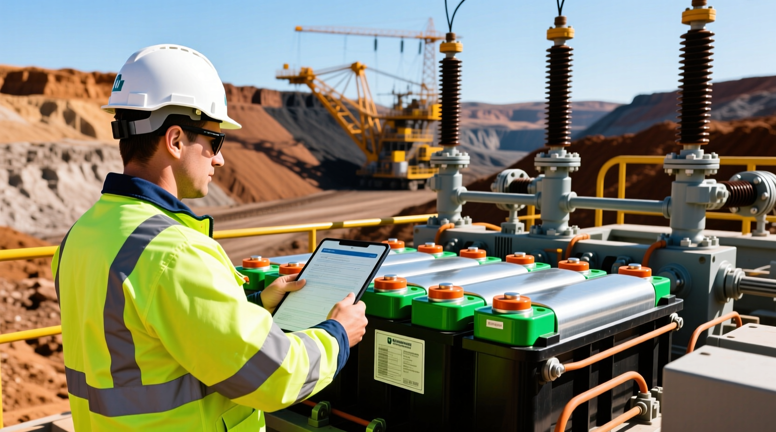 Safety and Risk Management for High-Voltage Battery Systems in Mining