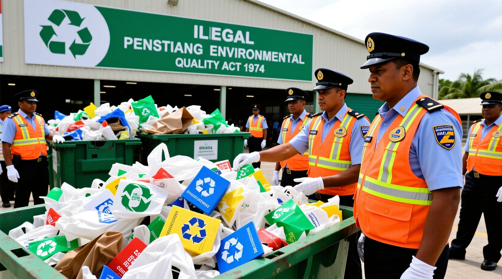 Introduction: Illegal plastic recycling in Penang and Environmental Quality Act 1974 enforcement