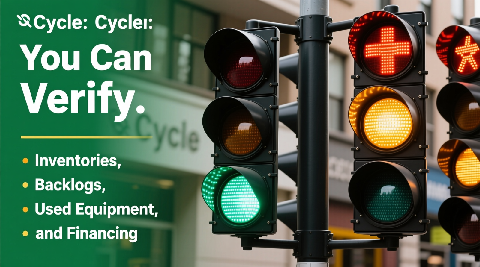 Cycle Signals You Can Verify: Inventories, Backlogs, Used Equipment, and Financing