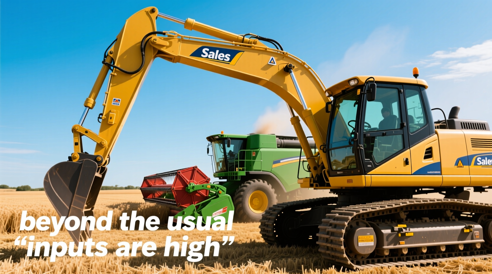 How low commodity prices are hitting farm equipment sales (beyond the usual “inputs are high” narrative)