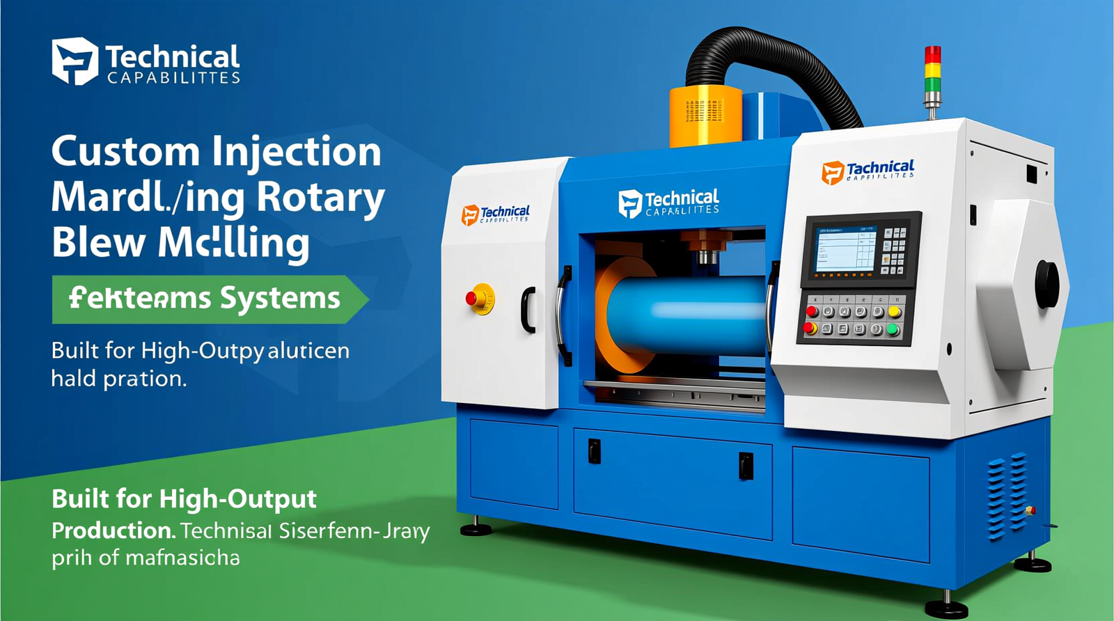 Technical Capabilities: Custom Injection Molding Machines and Rotary Blow Molding Systems Built for High-Output Production