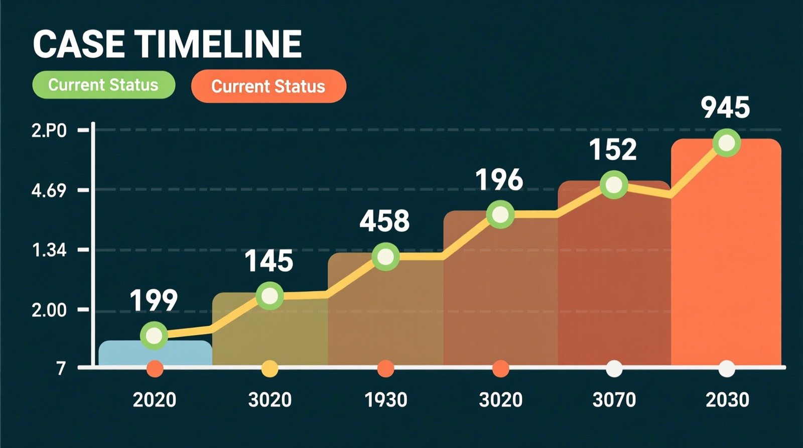 Case timeline and current status