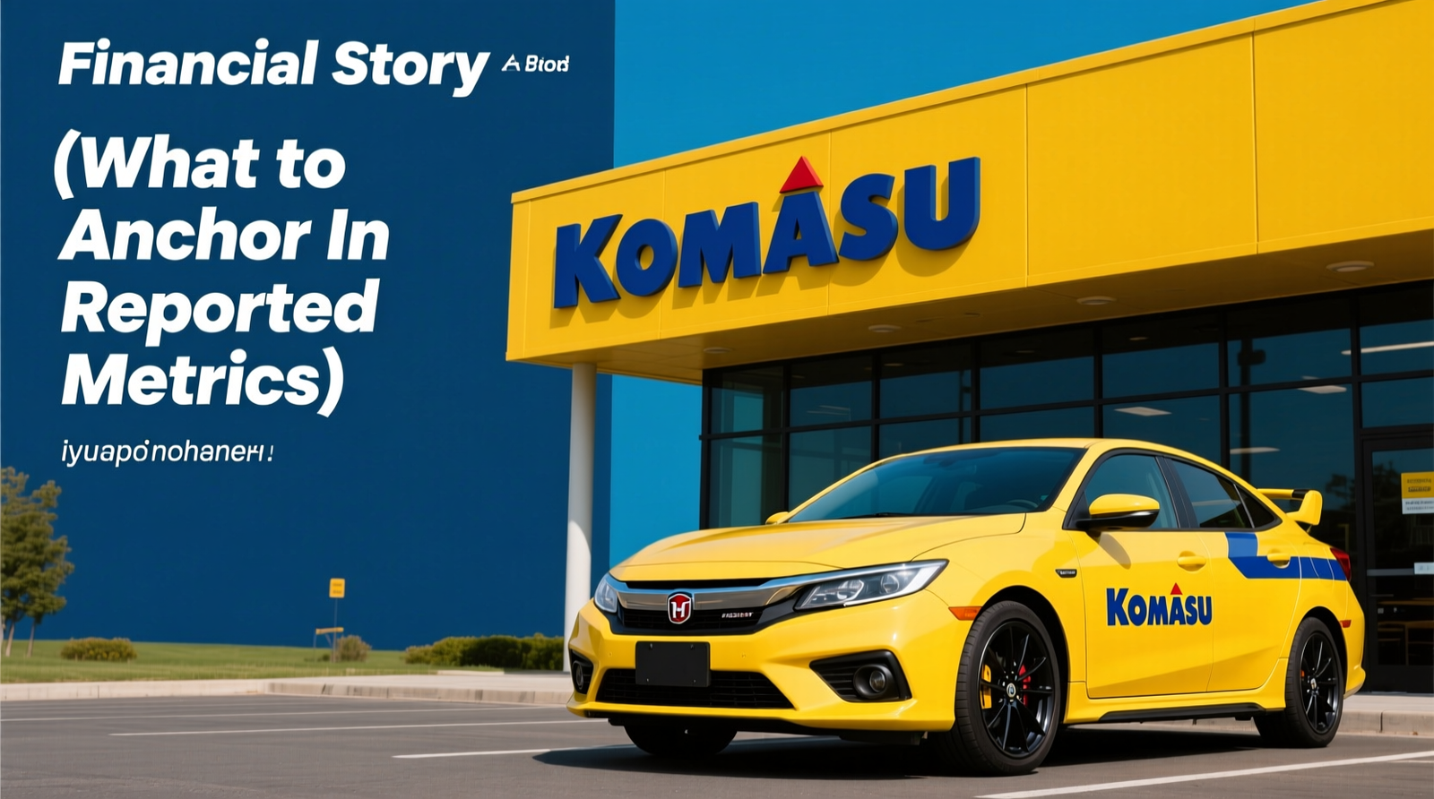 How This Fits Komatsu’s Financial Story (What to Anchor in Reported Metrics)