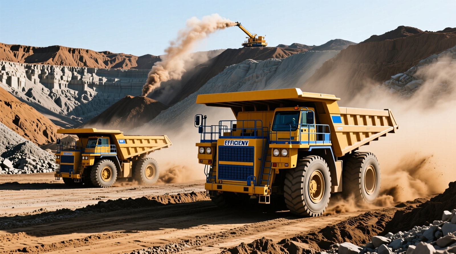 Improving Mining Fleet Efficiency While Reducing Emissions