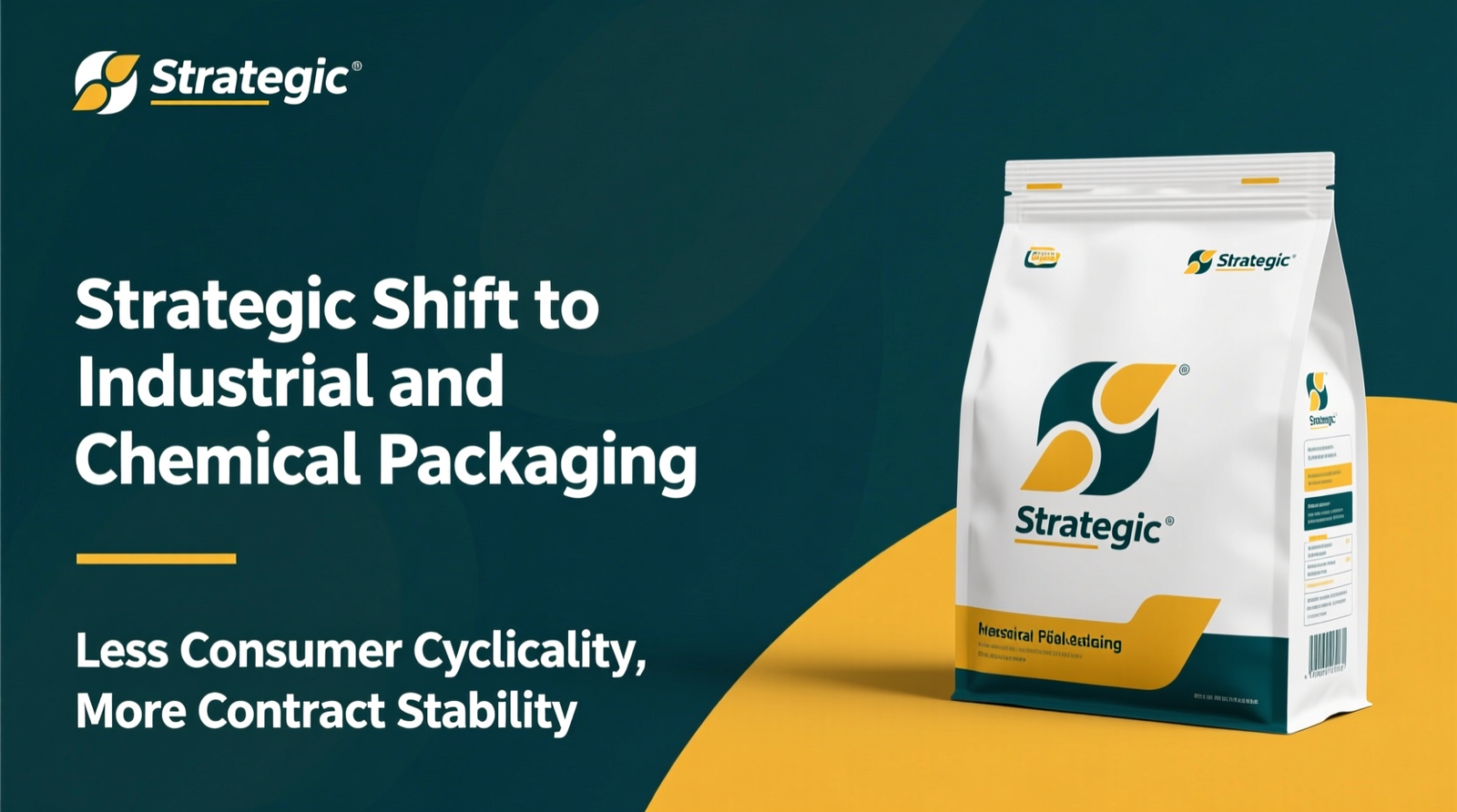 Strategic Shift to Industrial and Chemical Packaging (Less Consumer Cyclicality, More Contract Stability)