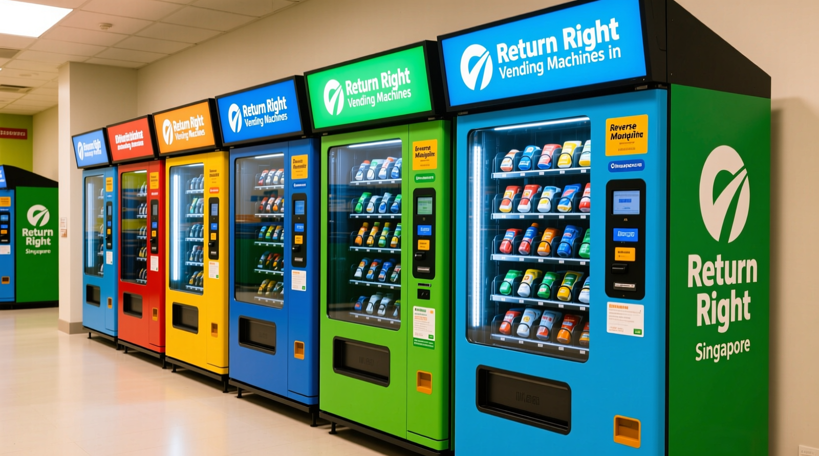 How to Find Return Right Machines (Reverse Vending Machines in Singapore)