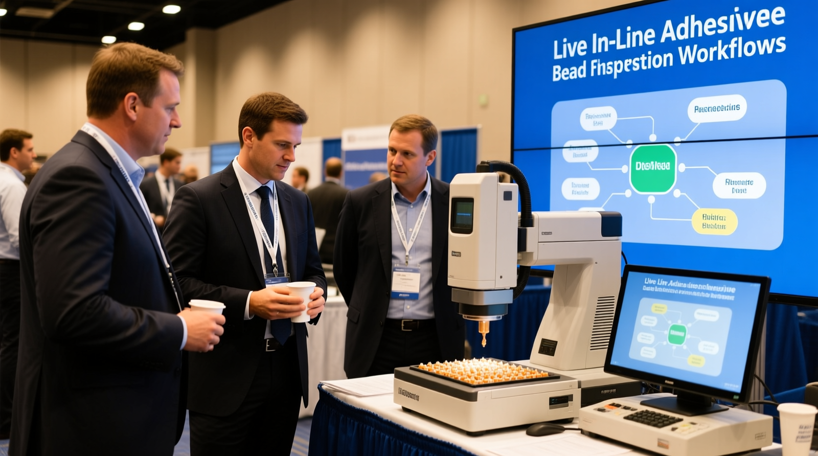 What Attendees Will Experience: Live In-Line Adhesive Bead Inspection Workflows
