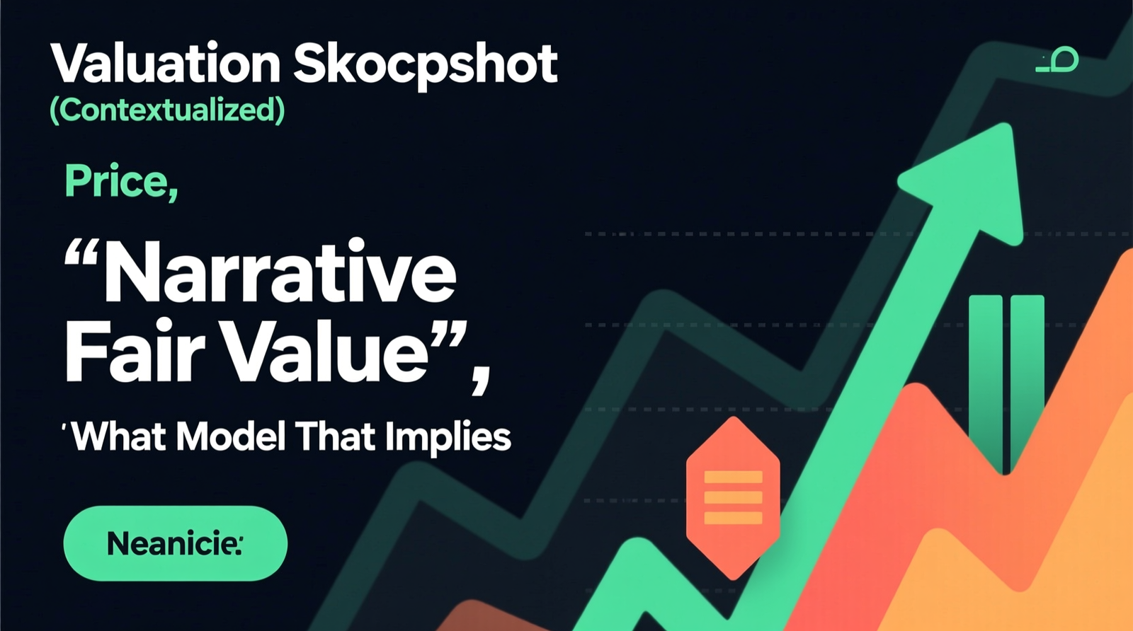 Valuation Snapshot (Contextualized): Price, “Narrative Fair Value,” and What Model That Implies